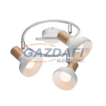   ELMARK 955ADDY3/WH "Addy" falon kívüli spot lámpa, 3xE14, fehér/fa, 250x165mm, A++-E