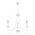 ELMARK 955ANGELA3/WH ANGELA csillár 3XE14 fehér