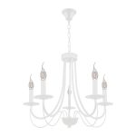 ELMARK 955ANGELA5/WH ANGELA csillár 5XE14 fehér