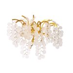 ELMARK 955AUSTIN3W AUSTIN fali lámpa 3XG9 arany/kristály