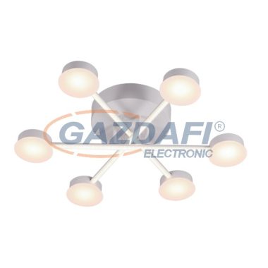 ELMARK 955AZZAR66 "Azzar" csillár, SMD2835, 66W, 230V, 3000K, 4950lm, matt fehér, IP40, 580x580x140mm, A++-A