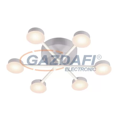   ELMARK 955AZZAR66 "Azzar" csillár, SMD2835, 66W, 230V, 3000K, 4950lm, matt fehér, IP40, 580x580x140mm, A++-A