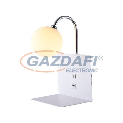   ELMARK 955BETTY1W/WH BETTY fali lámpa 1xG9 WITH USB fehér IP20 230V