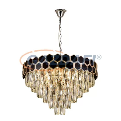 ELMARK 955CATHERINE17/R CATHERINE csillár 17хE14 Ø600 arany/fekete  IP20 230V