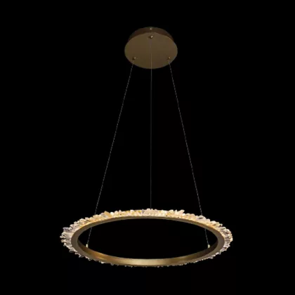   ELMARK 955CORONA2030PGD CORONA LED FÜGGESZTETT LÁMPA 20W 3000K 460MM, ARANY