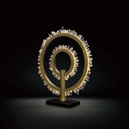   ELMARK 955CORONA2230TGD CORONA LED ASZTALI LÁMPA 22W 3000K, ARANY