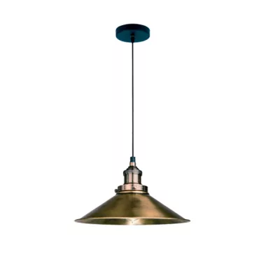 ELMARK 955DAMON1P/AB DAMON FÜGGESZTÉK 1XE27 ANTIK SÁRGARÉZ