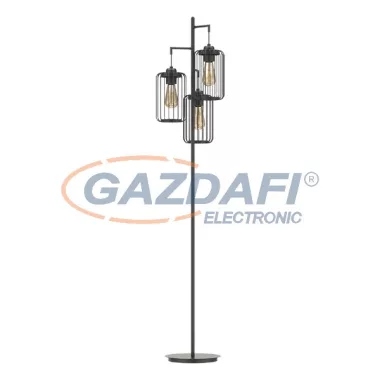 ELMARK 955DARIA3/BL DARIA állólámpa 3XE27 matt fekete