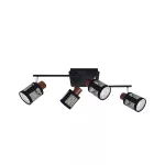ELMARK 955DELIA4/BL DELIA spot lámpa 4XE27 fekete