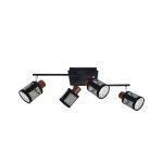 ELMARK 955DELIA4/BL DELIA spot lámpa 4XE27 fekete