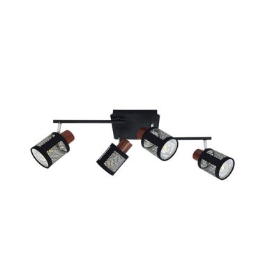 ELMARK 955DELIA4/BL DELIA spot lámpa 4XE27 fekete