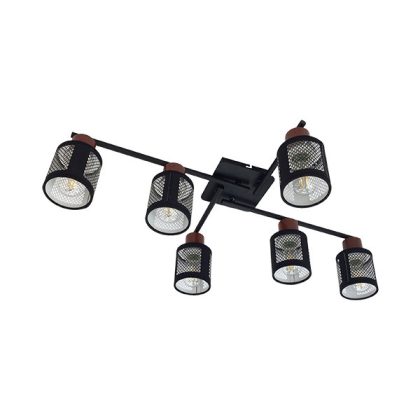 ELMARK 955DELIA6/BL DELIA mennyezeti lámpa 6XE27 fekete