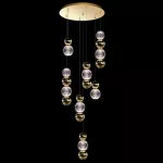   ELMARK 955DIAMOND2830PGD DIAMOND LED FÜGGESZTETT LÁMPA 28W 3000K, ARANY