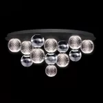   ELMARK 955DIAMOND3230CBCH DIAMOND LED BÚTORFA LÁMPA 32W 3000K, FEKETE+KRÓM