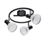 ELMARK 955EDDY3/BL EDDY spot lámpa 3XE14 fekete
