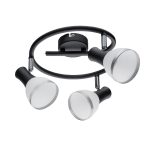 ELMARK 955EDDY3/BL EDDY spot lámpa 3XE14 fekete