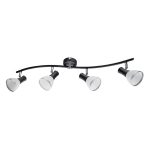 ELMARK 955EDDY4/BL EDDY spot lámpa 4XE14 fekete