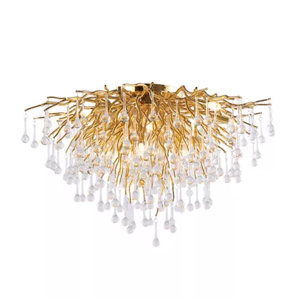 ELMARK 955EDUARD7 EDUARD mennyezeti lámpa 7XG9 arany/kristály