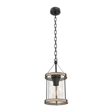 ELMARK 955ELIA1 ELIA csillár 1XE27 matt fekete/fehér