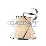   ELMARK 955ELIZABETH1WL/NI ELIZABETH fali lámpa 1XE27 nikkel IP20 230V