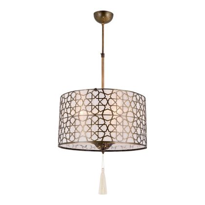 ELMARK 955ERBA3/AN ERBA függeszték 3XE27 ANTIQUE