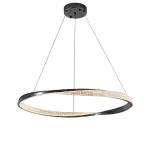   ELMARK 955ERICA3930BL ERICA LED MEDÁL 39W 3000K, FAKTÓR FEKETE