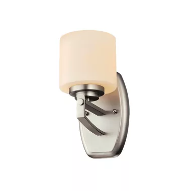 ELMARK 955ERIN1W "Erin" fali lámpa, 1xE27, szatén nikkel, 130x230x170mm, A++-E