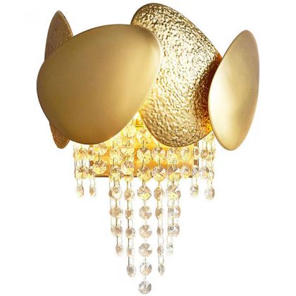 ELMARK 955FRANZ2W/GD FRANZ fali lámpa 2XG9 arany/kristály