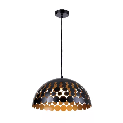   ELMARK 955GALAXY1/BL GALAXY függeszték 1xE27 fekete/arany IP20 230V