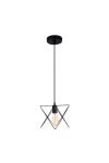 ELMARK 955IDA1/BL IDA FÜGGESZTÉK 1XE27 FEKETE