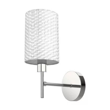 ELMARK 955INES1W INES FALI LÁMPA 1XE14 FEHÉR/KRÓM