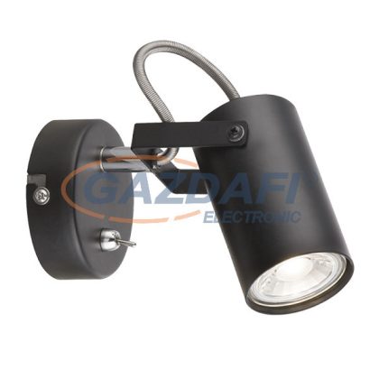 ELMARK 955IZZY1W/BL IZZY SPOT 1xGU10 fekete kapcsolóval