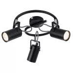 ELMARK 955IZZY3/BL IZZY spot lámpa 3xGU10 fekete