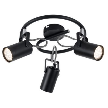 ELMARK 955IZZY3/BL IZZY spot lámpa 3xGU10 fekete