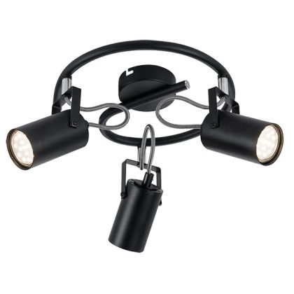 ELMARK 955IZZY3/BL IZZY spot lámpa 3xGU10 fekete