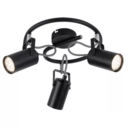 ELMARK 955IZZY3/BL IZZY spot lámpa 3xGU10 fekete