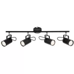 ELMARK 955IZZY4/BL IZZY spot lámpa 4xGU10 fekete
