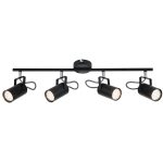 ELMARK 955IZZY4/BL IZZY spot lámpa 4xGU10 fekete