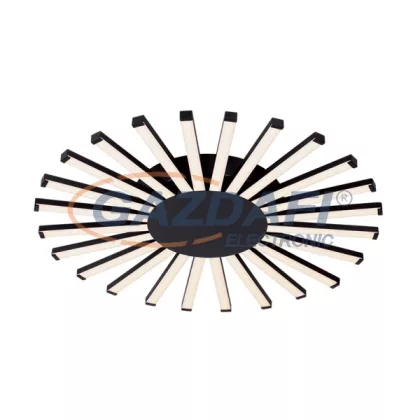   ELMARK 955JOSEY96/BL "Josey" csillár, LED SMD2835, 96W, 230V, 3000K, 7200lm, fekete, 575x50mm, IP40, A++-A