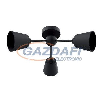   ELMARK 955JUDY3/BL JUDY mennyezeti lámpa 3xE27 fekete IP20 230V