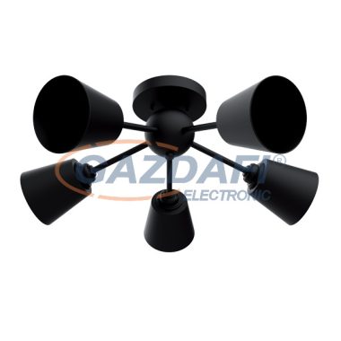 ELMARK 955JUDY5/BL JUDY mennyezeti lámpa 5xE27 fekete IP20 230V