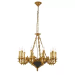 ELMARK 955JULIAN8 JULIAN csillár 8XE14 sárgaréz/kerámia