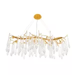 ELMARK 955KAROL12 KAROL csillár 12XG9 arany/kristály