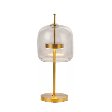 ELMARK 955LEIA530SM LEIA LED ASZTALI LáMPA 5W 3000K, FÜSTÖS SZÜRKE