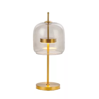   ELMARK 955LEIA530SM LEIA LED ASZTALI LáMPA 5W 3000K, FÜSTÖS SZÜRKE