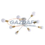   ELMARK 955LOREN8/BL LOREN mennyezeti lámpa 8xE27 fekete/arany átm.=1000mm mag.=200mm IP20 230V