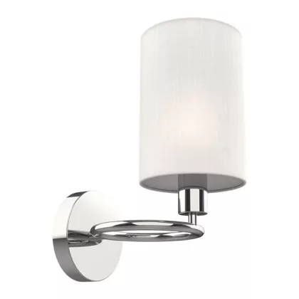 ELMARK 955LUKAS1W LUKAS FALI LÁMPA 1XE14 FEHÉR/KRÓM