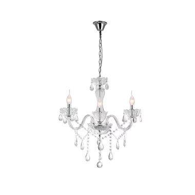 ELMARK 955MADLEN3 "Madlen" csillár, 3xE14, áttetsz, 610x555mm, A++-E