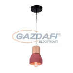   ELMARK 955MAJESTIC1P/CF "Majestic" függeszték, 1xE27, kávé/fa, 125x165mm, A++-E