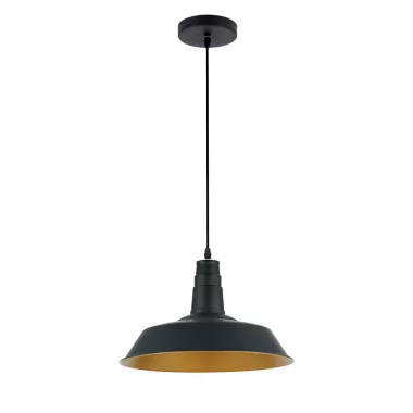 ELMARK 955MATT1/BK MATT FÜGGESZTÉK 1XE27 FEKETE D360MM